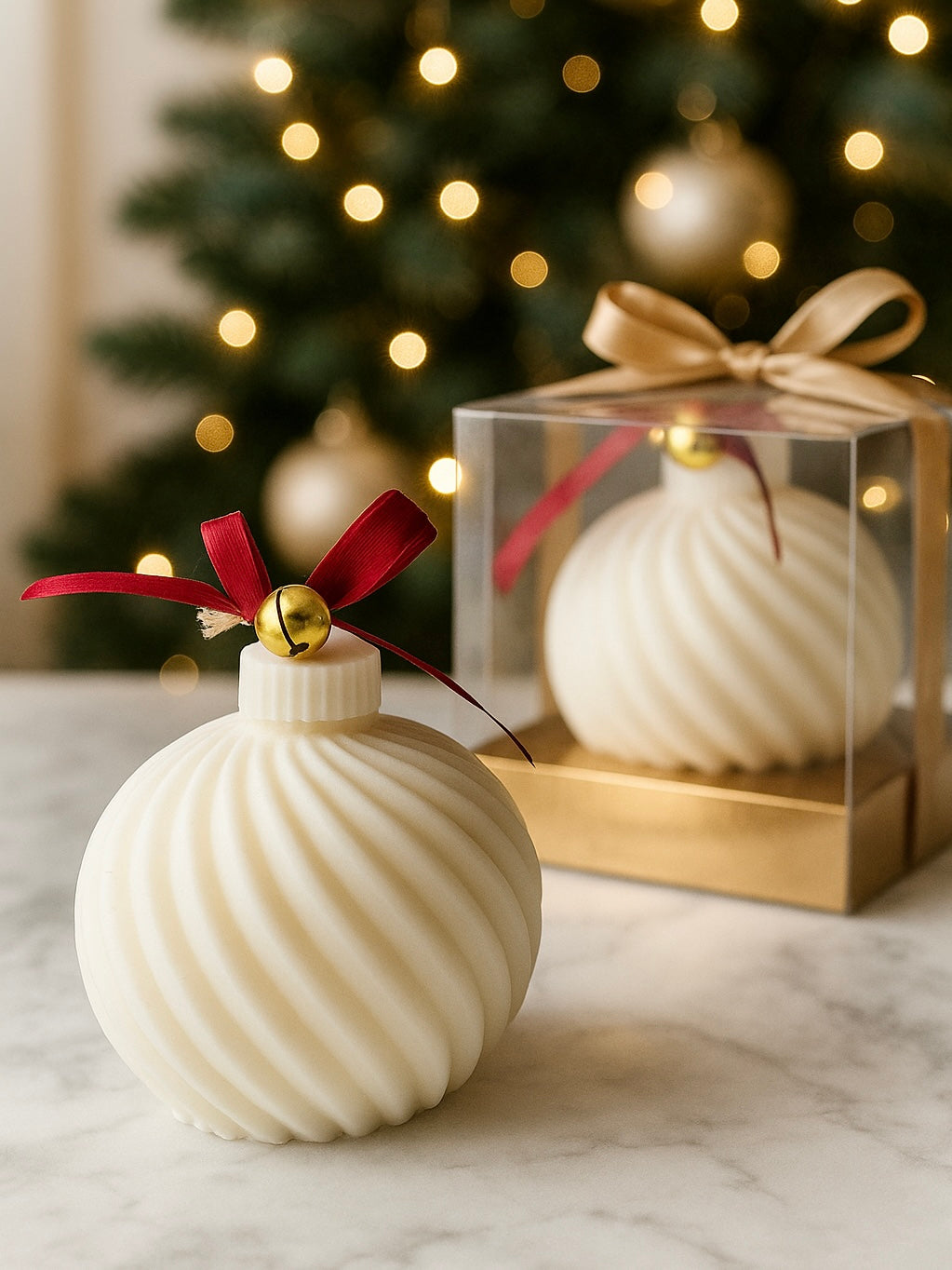 Pallina Righe Regalo