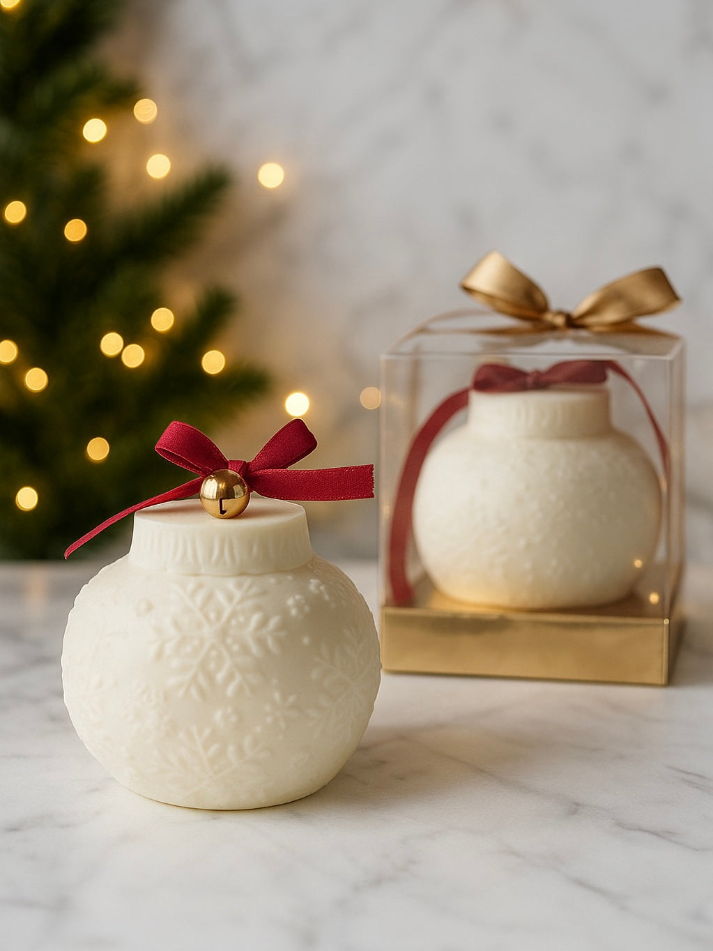 Pallina Fiocchi di Neve Regalo